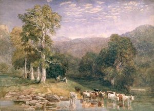 On The Llugwy — David Cox