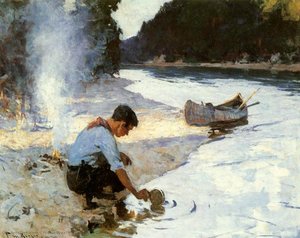 Camp — Frank Weston Benson