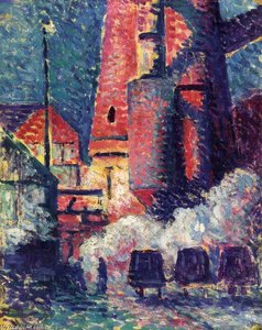 Tall Furnaces — Maximilien Luce