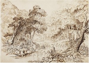 Dancing Fairies On A Lake — Daniel Maclise