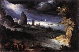 Coastal Landscape — Paulus Bril