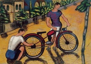 Boys With Motorbike