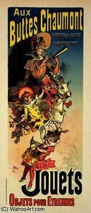 Reproduction Of A Poster Advertising 'new Year Gifts' — Jules Chéret