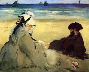 On The Beach — Édouard Manet