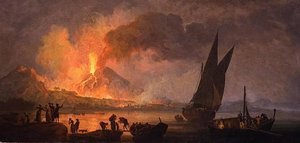 Eruption Of Vesuvio — Pierre Jacques Volaire