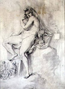 Female Personification Of Sculpture — Giovanni Battista Cipriani