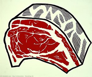 Standing Rib — Roy Lichtenstein