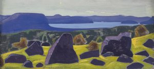 Sketch For Ladoga Series — Nicholas Roerich
