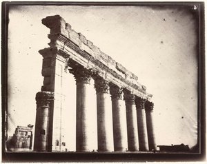Temple of Bel, northwest section of the courtyard Colonnade