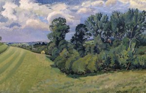 Blackmore Vale From Compton Abbas — Gilbert Spencer