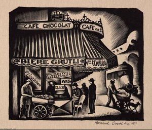 Café De Sevres — Howard Cook