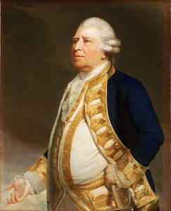 Portrait Of A Flag Officer — George Romney