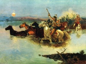 Crossing The Range — Charles Marion Russell