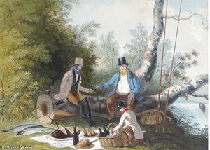 Fishing — Samuel Henry Gordon Alken