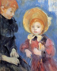 The Black Finger Bandage — Berthe Morisot