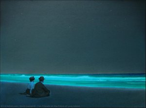Two Friends On The Shore Of Long Island — Devin Leonardi