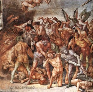 The Damned (detail) (9) — Luca Signorelli