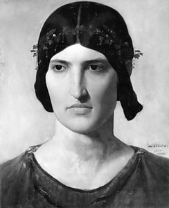 Portrait Of A Roman Woman — Jean-léon Gérôme