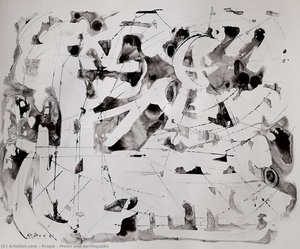Moon And Earthquake — Alfred Freddy Krupa, Neo Expressionism