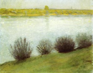 The Rhine Near Herzel — August Macke