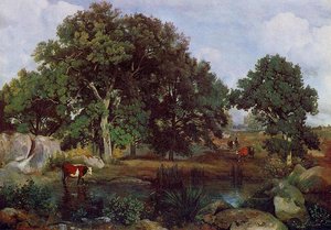 Forest Of Fontainebleau — Jean-baptiste-camille Corot, Barbizon School