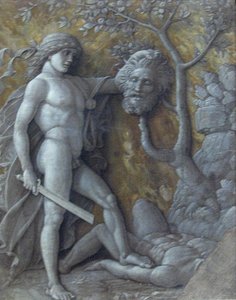 David With Goliath's Head — Andrea Mantegna