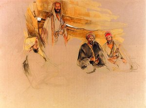 A Bedouin Encampment, Mount Sinai — John Frederick Lewis