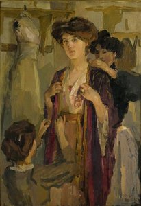 Essayeuse — Isaac Lazarus Israels