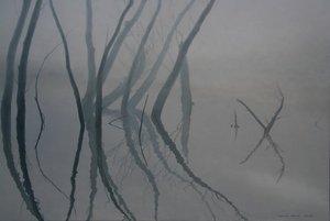 Fog And Willows — Grahame Sydney