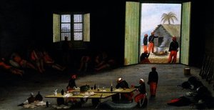 Paraguayan Prisoners During Battle Of Yatai — Cándido López
