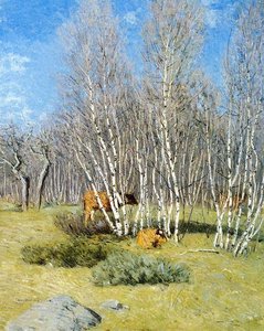 The Birches — Julian Alden Weir