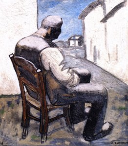 Man Sitting — Auguste Chabaud