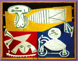 Francoise Gilot With Paloma And Claude — Pablo Picasso