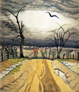 The Mysterious Bird — Charles Burchfield