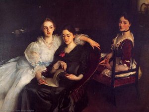 The Misses Vickers — John Singer Sargent, Contemporary Realism