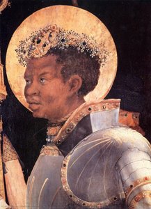 St. Maurice (detail From The Meeting Of St. Erasmus And St. Maurice) — Matthias Grünewald, German Renaissance