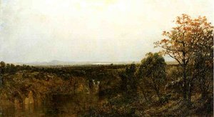 New England Composition Scenery — John Frederick Kensett
