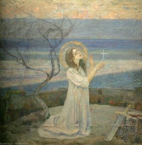 Saint Barbara — Mikhail Nesterov