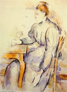 Seated Woman — Paul Cézanne