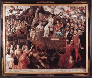 Allegory Of The 1577 Peace In The Low Countries — Pieter The Younger Claeissens, Northern Renaissance