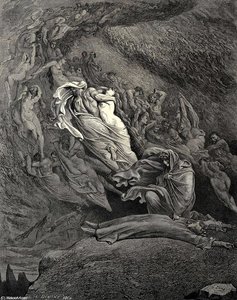 The Inferno, Canto 5, Lines 137-138. I Through Compassion Fainting, Seem’d Not Far From Death, And Like A Corpse Fell To The Ground. — Paul Gustave Doré, Romanticism