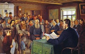 Sunday Reading In Village School
