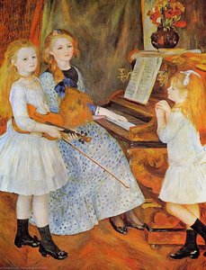 The Daughters Of Catulle Mendes — Pierre-auguste Renoir