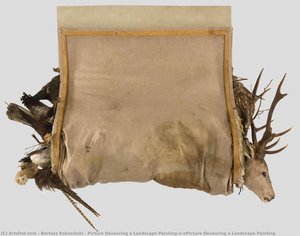 Picture Devouring A Landscape Painting\n\npicture Devouring A Landscape Painting — Bartosz Kokosiński