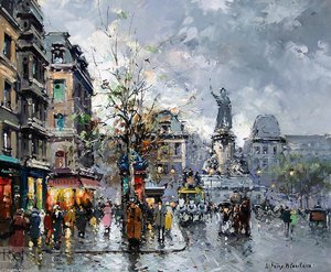 Place De La Republic — Antoine Blanchard (marcel Masson)