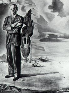 Portrait Of The Marquis De Cuevas, 1942 — Salvador Dalí
