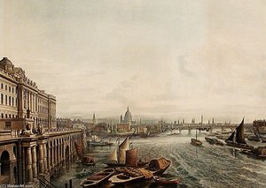 Somerset House — Thomas Hosmer Shepherd