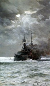 Warship By The Moonlight — Edoardo Federico De Martino
