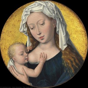 The Virgin Mary Nursing The Christ Child — Memling, Hans