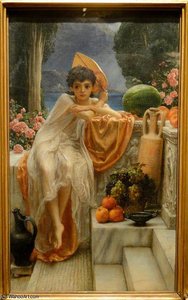 On The Temple Steps — Sir Edward John Poynter